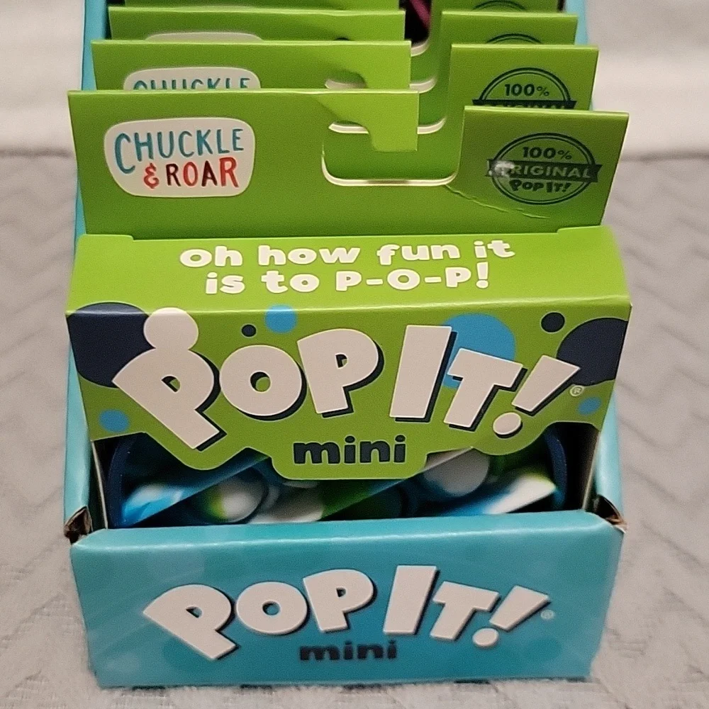 11 Pcs Mini Pop Bubble Fidget Sensory Toys Individual Boxes